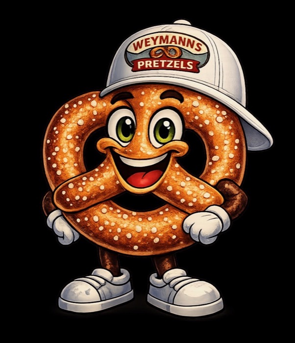 Weymann’s Pretzels mascot